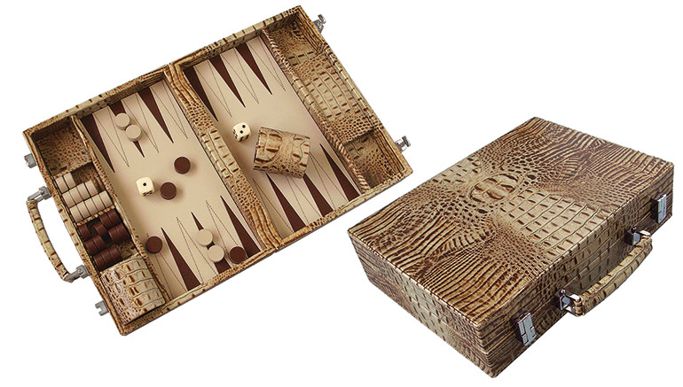 All calfskin Backgammon