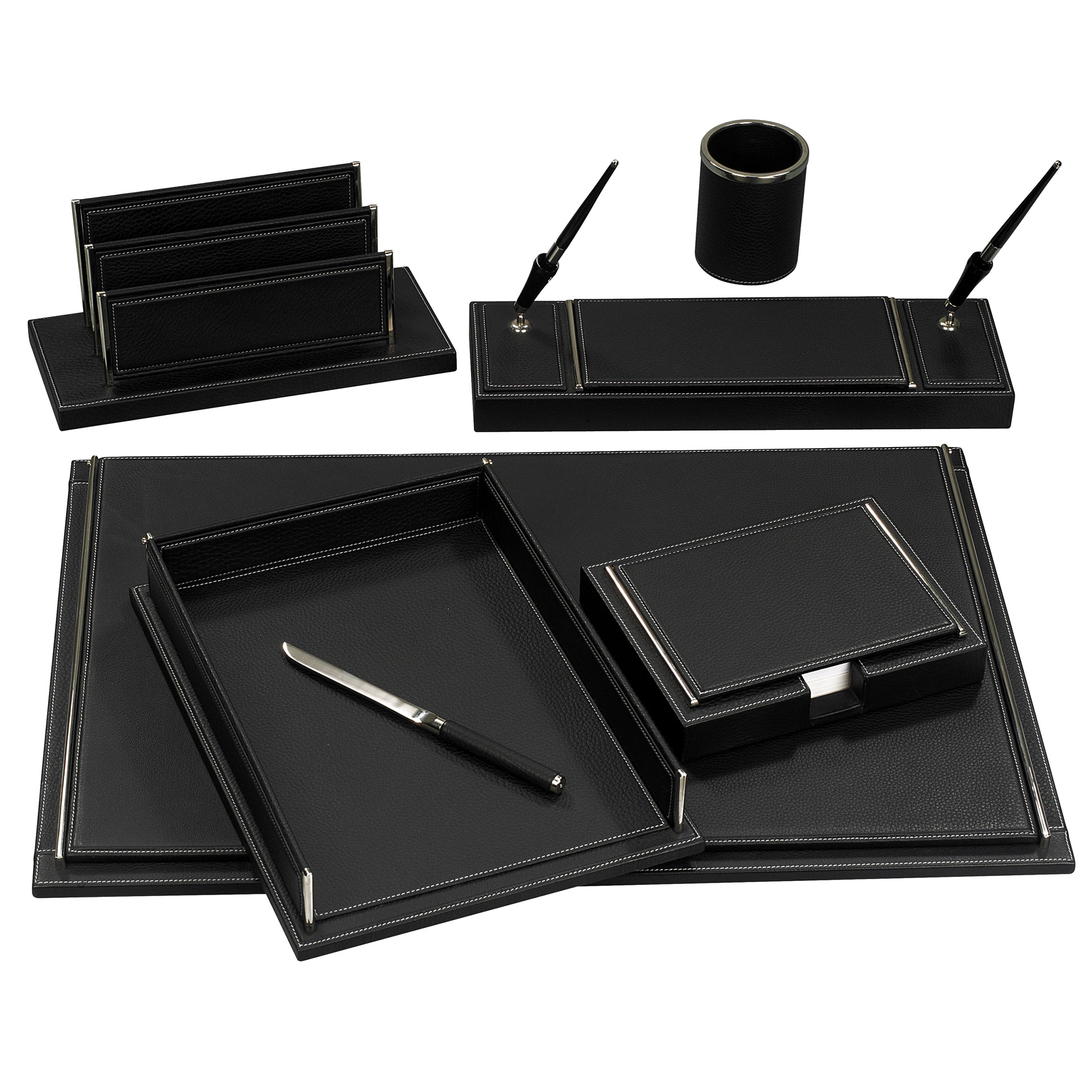 Set Scrivania Linea Ufficio - Arte pellettieri