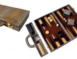 All calfskin Backgammon